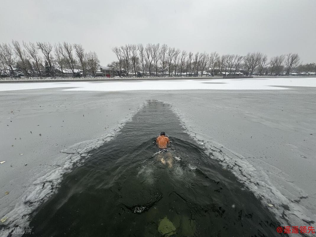 雪中游泳，不亦乐乎